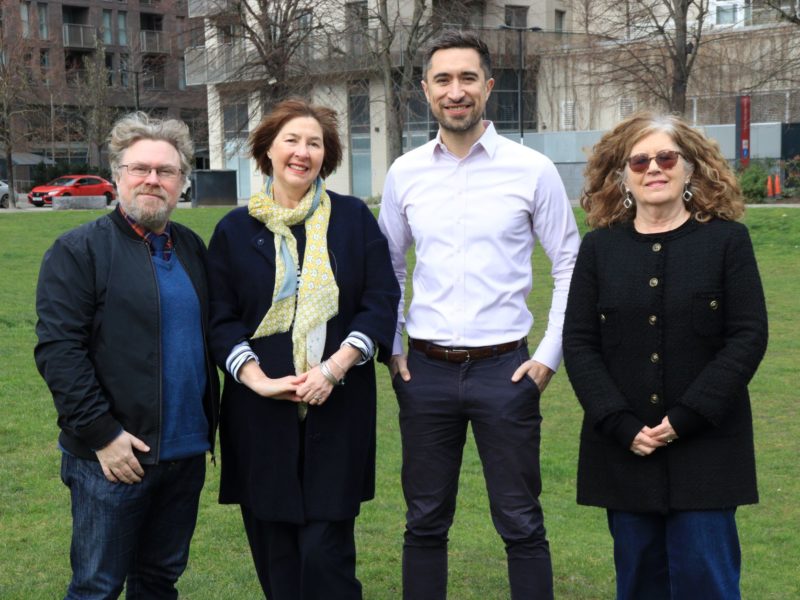 Your Labour team in Ladywell Bill Brown, Laura Cunningham, Liz Johnston-Franklin and Damien Egan