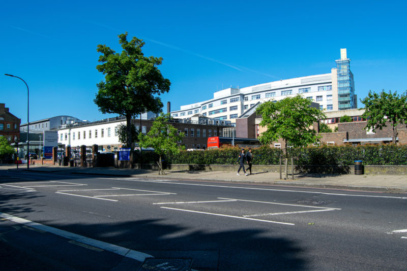 Lewisham hospital. Tory mismanagement has lead to record waiting lists waiting for treatment at Lewisham & Greenwich NHS Trust