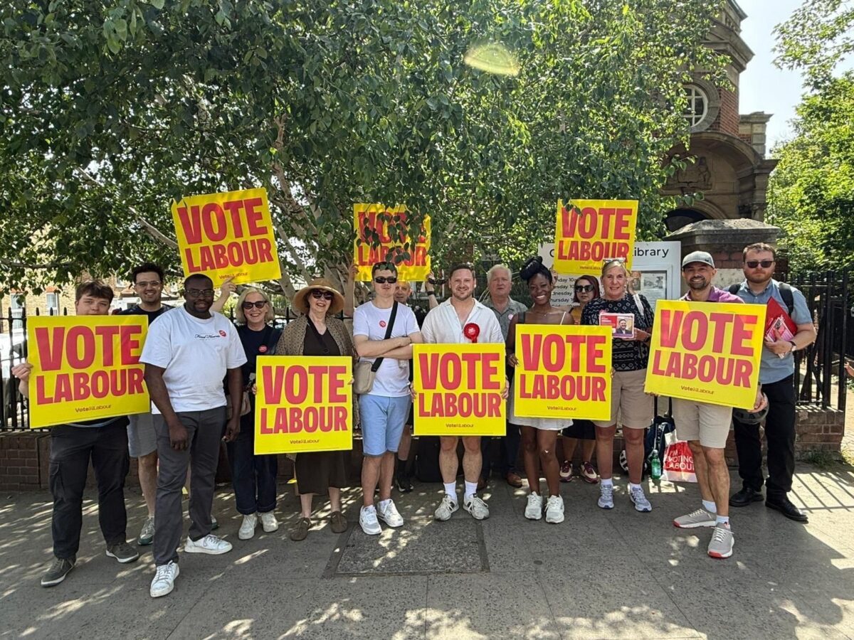 The Lewisham Labour group out in Crofton Park