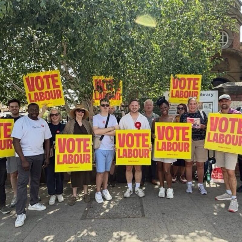 Lewisham Labour campaigning in Crofton Park 